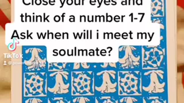 How long until you meet your soulmate