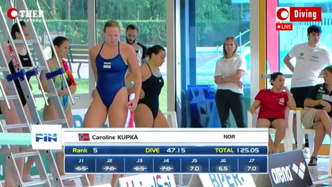 Caroline Kupka (Norway) - 1m Springboard Diving