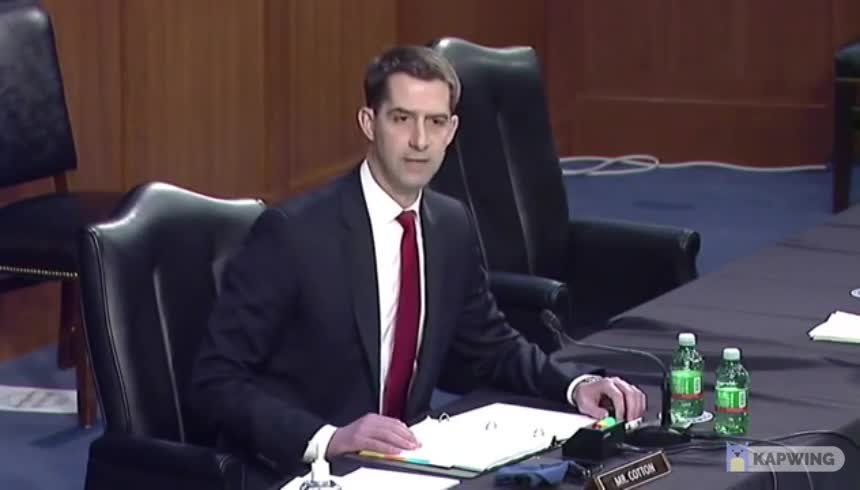 "Against Which Races Do You Harbor Racial Bias?" - Sen. Cotton Schools Biden DOJ Pick