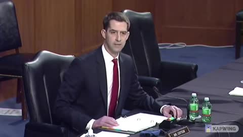 "Against Which Races Do You Harbor Racial Bias?" - Sen. Cotton Schools Biden DOJ Pick