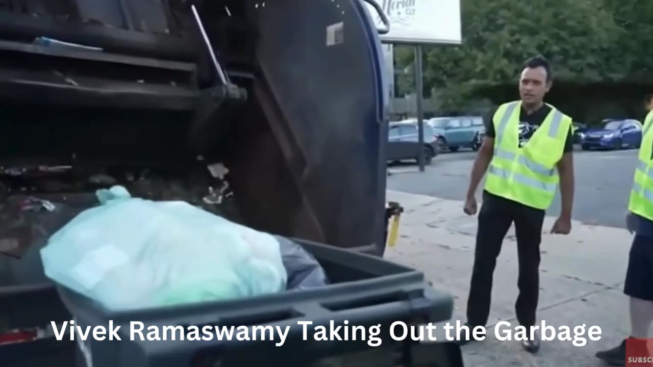 Vivek Ramaswamy Taking Out the Garbage!