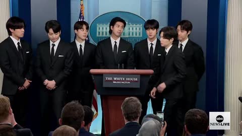 BTS music Group invited to the White House to discuss importance of anti-Asian hate crimes