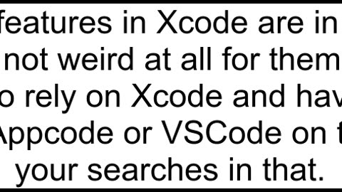 quotFind Call Hierarchyquot not working in Xcode big project with cocoapods