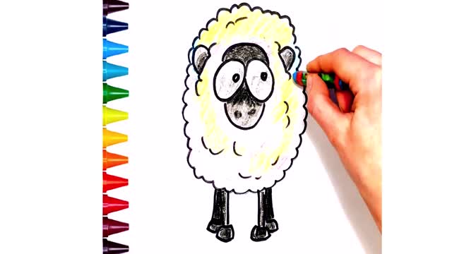 How to draw Funny Animals: a Sheep