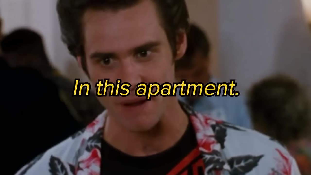 Ace Ventura destroyed the real detectives...😎