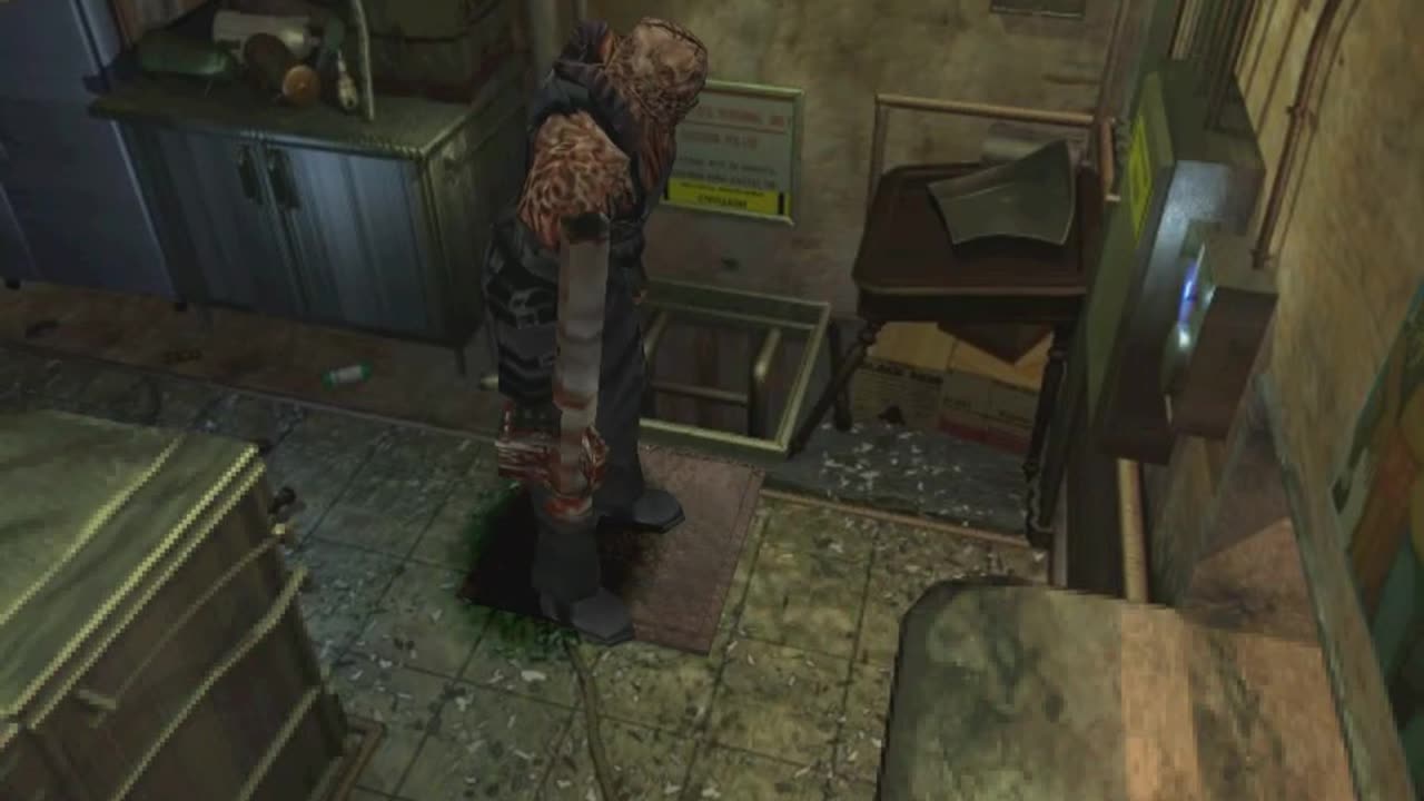 Resident Evil 3 NEMESIS VS STARS AND CARLOS JILL ATTACK NEMESIS Tubes Flew Up And NEMESIS İnjured