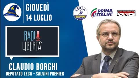 🔴 17ª Puntata della rubrica "Scuola di Magia" di Claudio Borghi su Radio Libertà (14/07/2022).