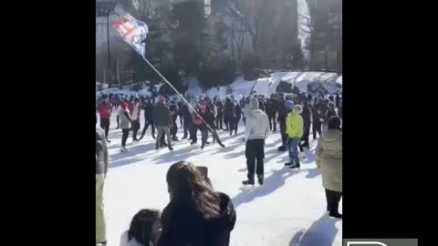 Trump Supporter Attacked at Central Park Skating Rink