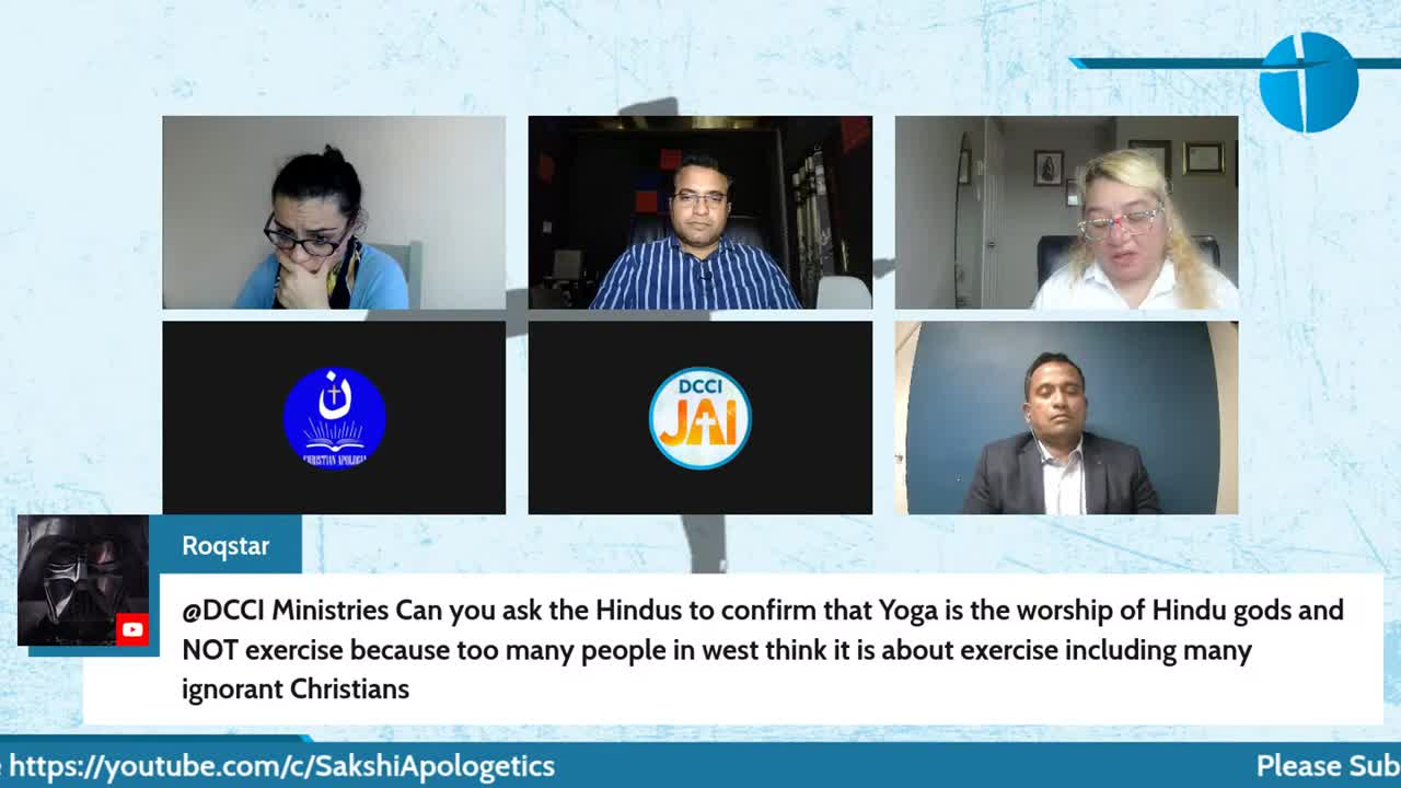 LivesStream Discussion with a Hindu. DCCI