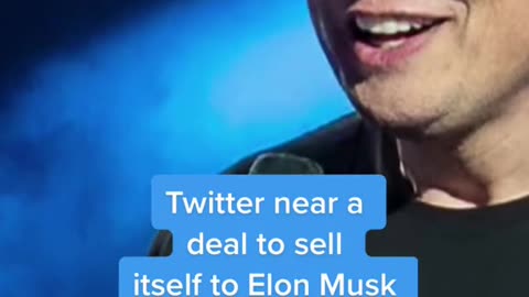 Twitter near a deal to sell itself to Elon Musk