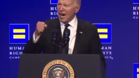 Here's a New One... Joe Biden Starts Screaming, Mumbling, Garbling His Words During