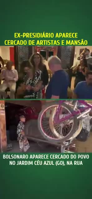 LULA EM MANSÃO CERCADO DE ARTISTAS MILIONÁRIOS