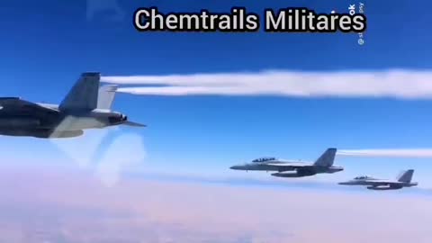 AVIONES FUMIGANDO LOS CIELOS, LUEGO DICEN QUE ES NUESTRA CULPA