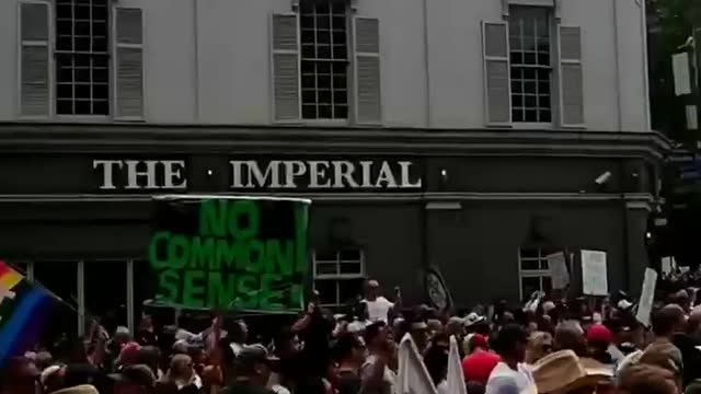 Tale ved Demonstration i Australien