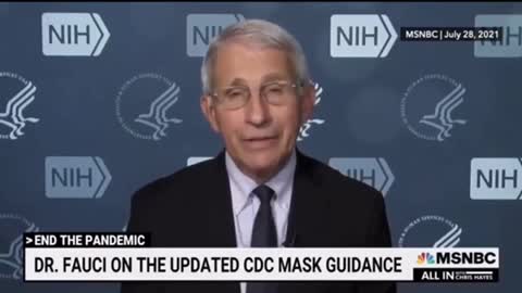 Dr Fauci Level of virus in nasopharynx VX vs unVXd