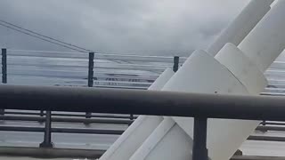 Road trip across the river Forth Scotland