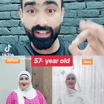 Weight loss transformation .