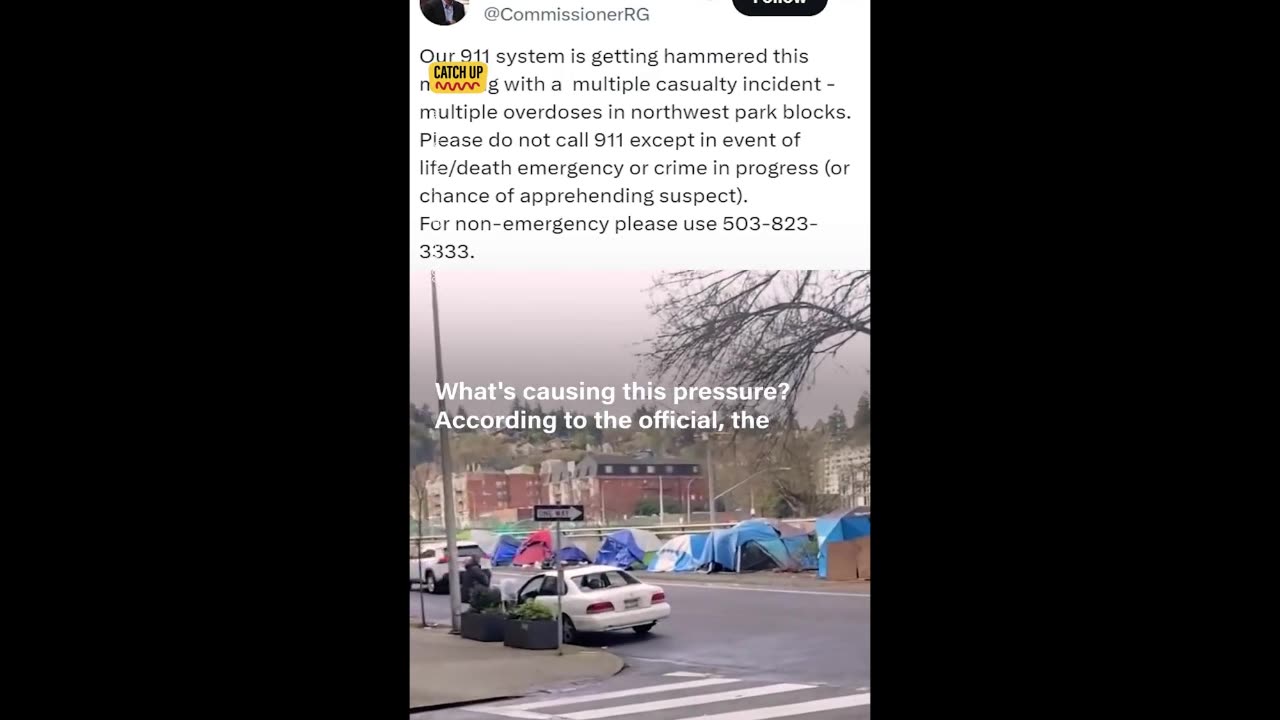 Portland Public Safety Commissioner Tells Citizen To Stop Calling 911