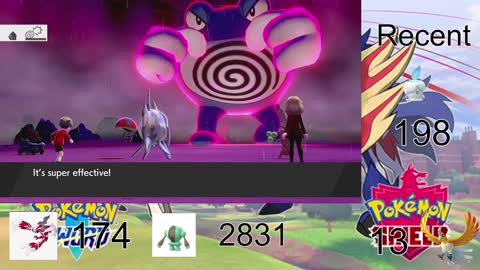 Shiny Poliwrath Reaction