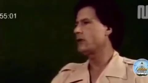 Gheddafi parla dell'"America"