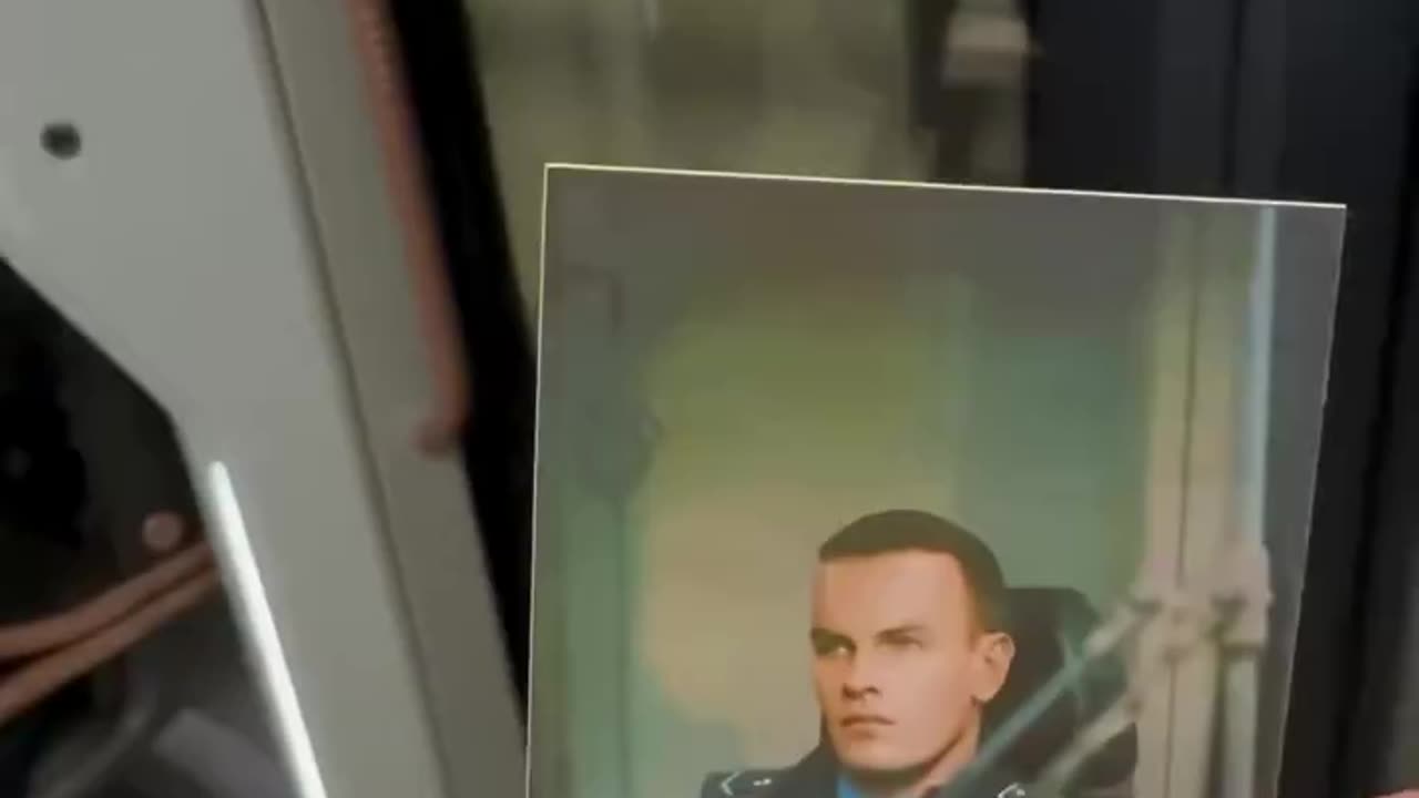 He gave the train machine a surprise he will never forget in his life.