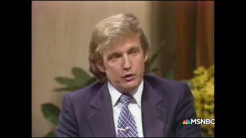 Donald Trump 33 Y in 1980 Interview about New York and the Future