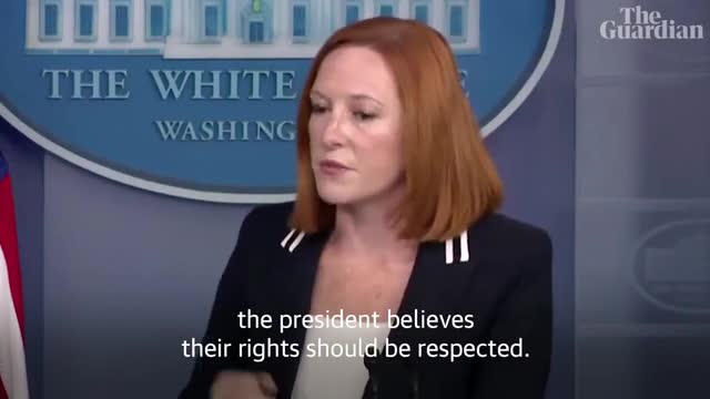 'You never faced these choices'_ Jen Psaki tells reporter on anti-abortion quest