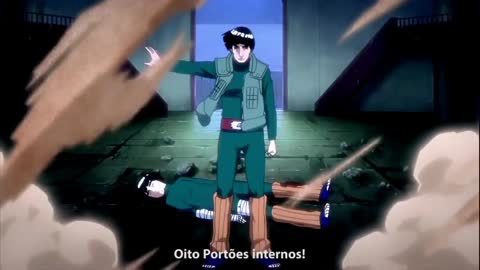 A Besta verde o ninja mais forte no taijutsu