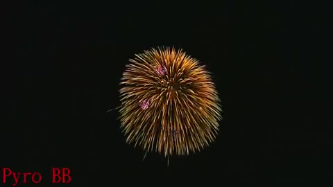 Most beautiful shell fireworks