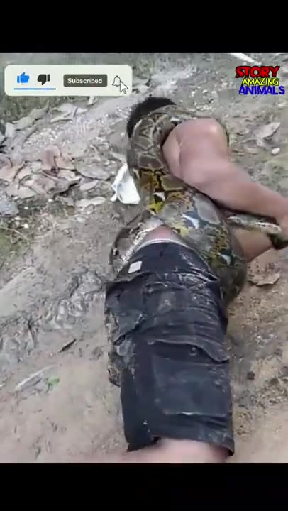 Big python monster. #shorts