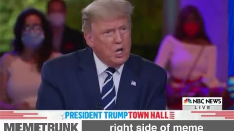 President Trump asked about ‘QAnon’😏🐸