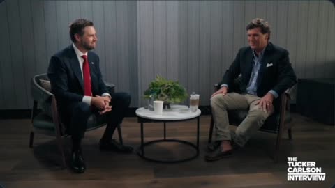 JD VANCE WITH TUCKER CARLSON : Wide Range of Topics - Prediction, Plan, Illegals, Hot War