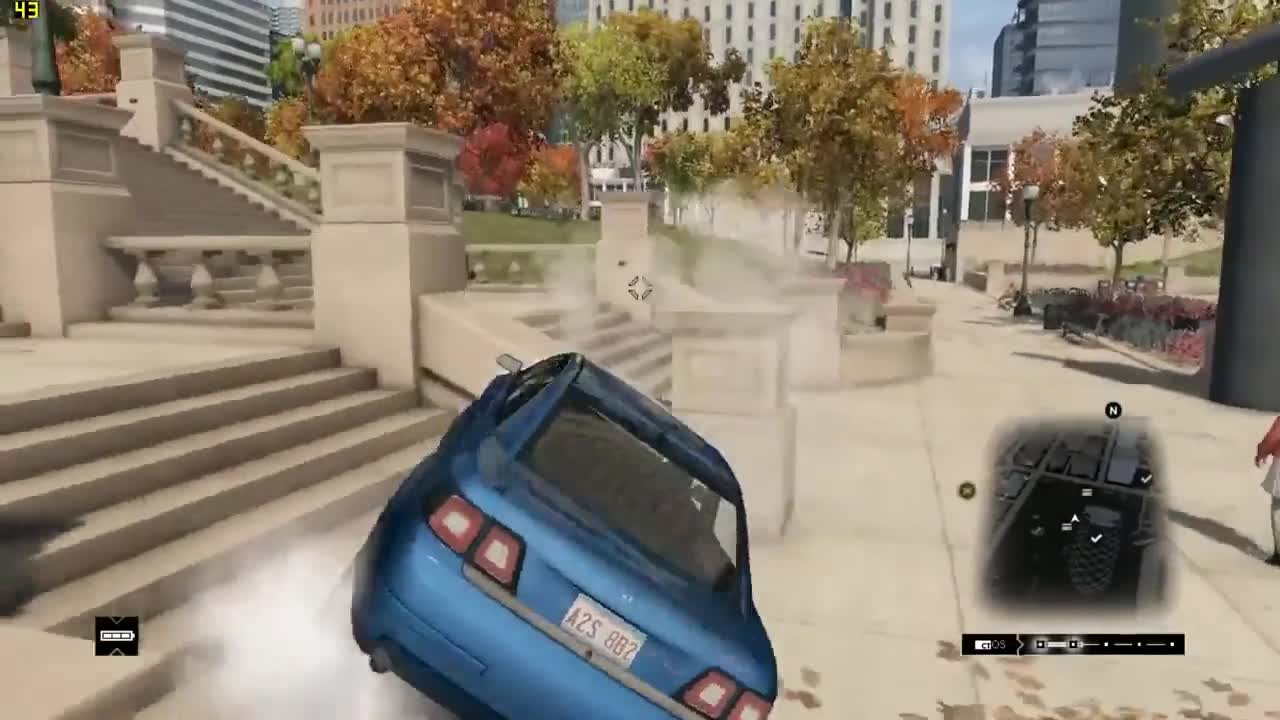 Watch_Dogs - 4 Minutes of Fail/Funny bugs and Glitches