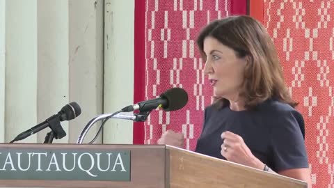 "Governor Hochul visits Chautauqua days after Rushdie attack "