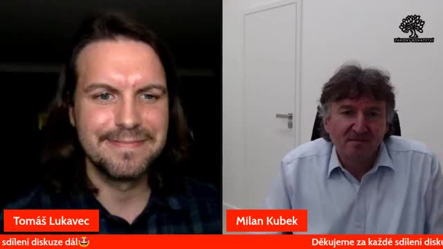 Video rozhovor Tomáše Lukavce s prezidentem lékařské komory Milanem Kubkem