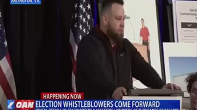 Whistleblower Postal worker 2020 Election Fraud