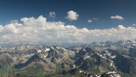 Aww, Landscape of a mountain range