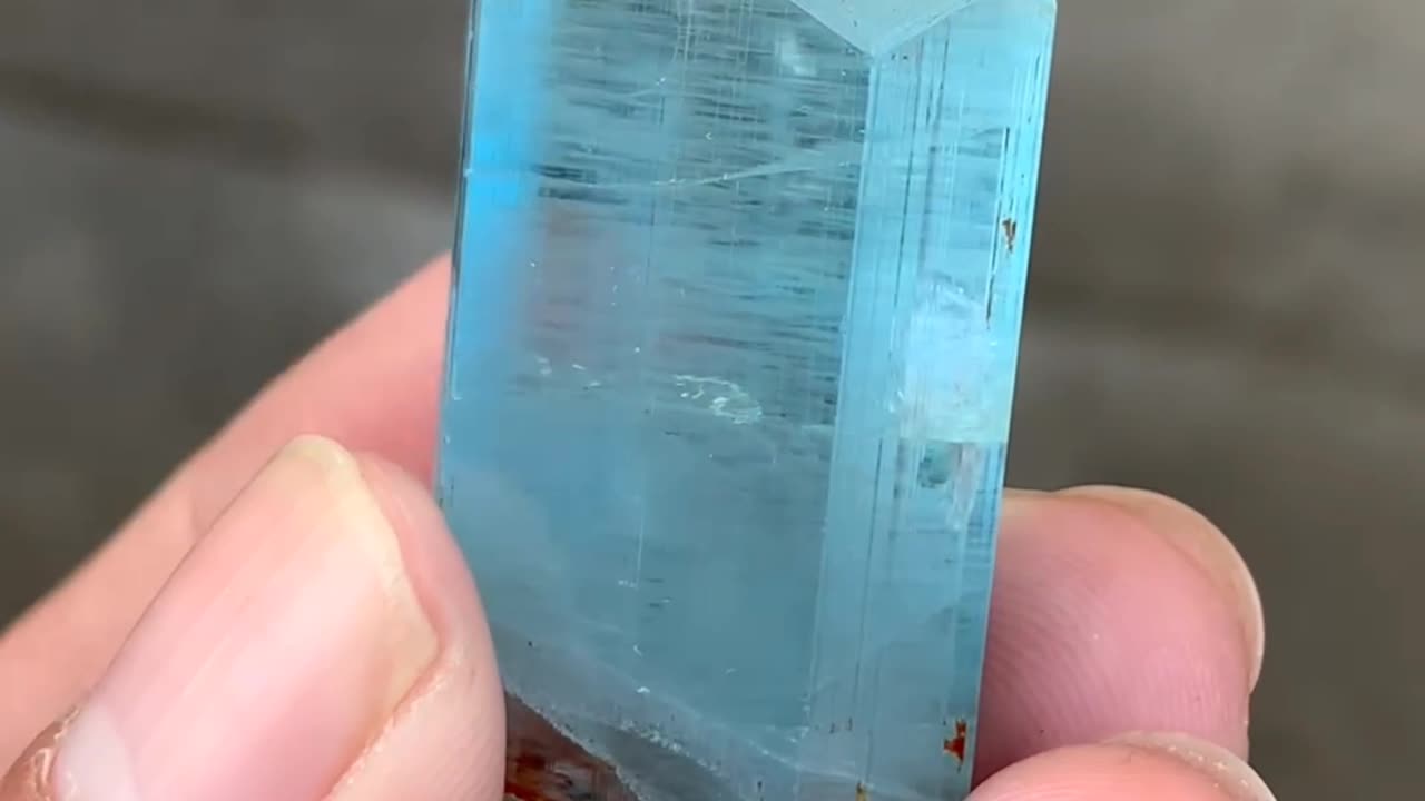 Blue aquamarine available for sale.