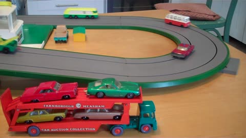 1960s Matchbox Motorway powered by Model Railway controller