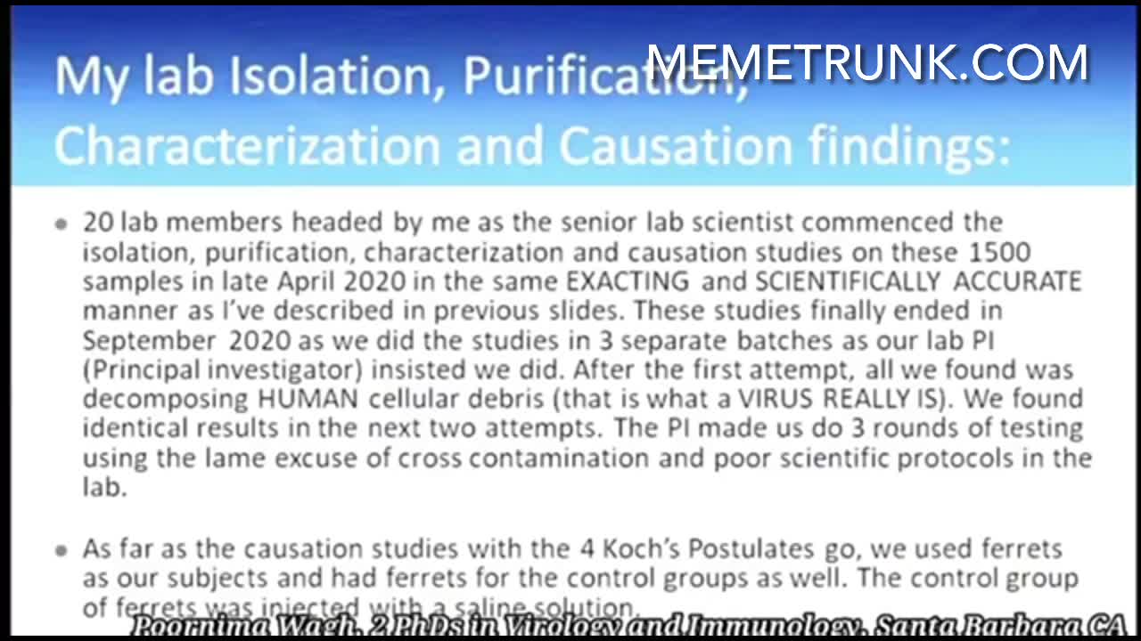 Covid 19 does NOT exist