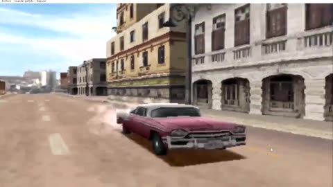 High speed chase of a 1958 Dodge Coronet car in Havana Cuba in the game Driver 2 - Part 11