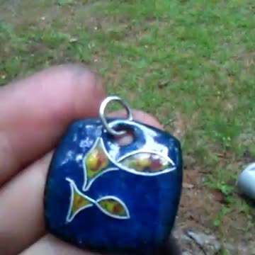 Cloissonne Fish Enamel