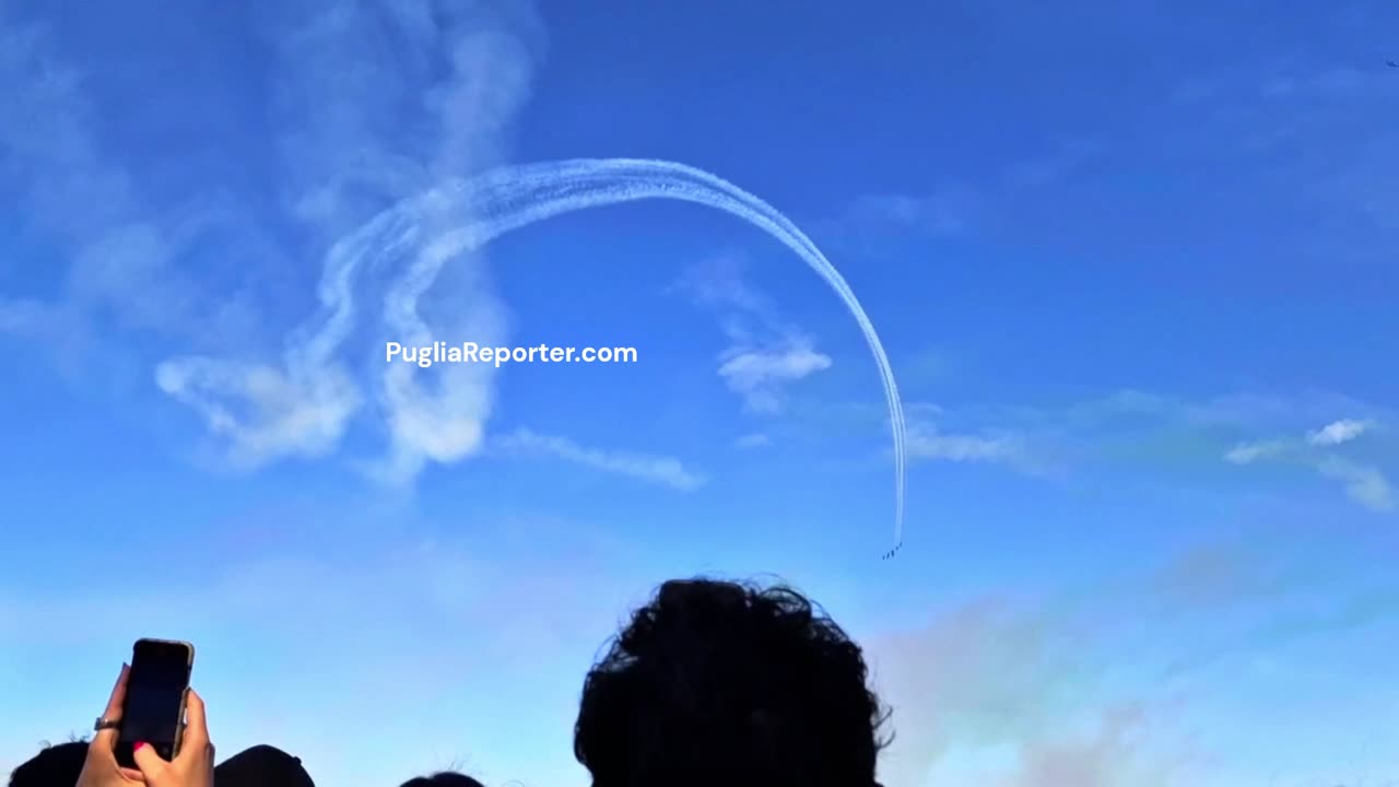 Frecce Tricolori a Trani - 12 maggio 2024