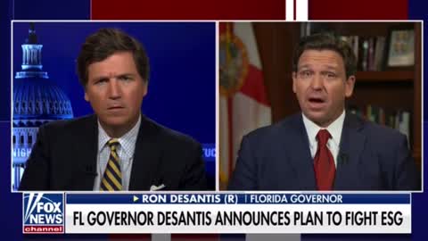 DeSantis declares war on World Economic Forum and BlackRock’s ESG agenda.