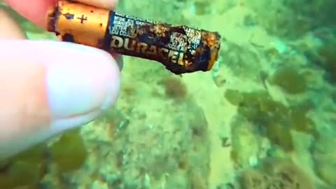 Clean up the underwater garbage and protect the marine natural environment.#10