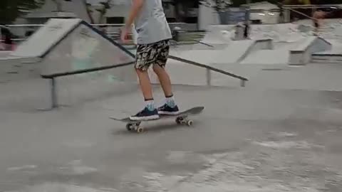 Fakie Big Spin On Jump
