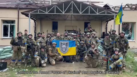 130th Battalion reports. "On September 11, Hoptivka came under the control of the Armed Forces of
