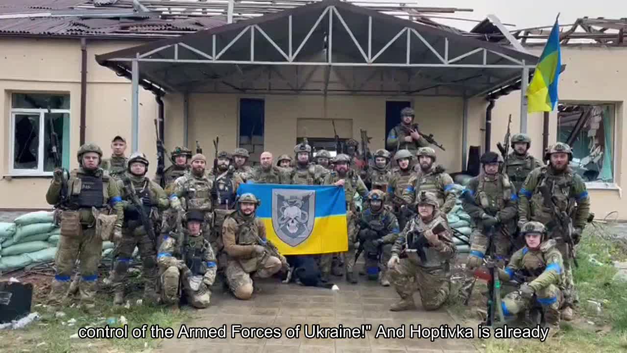 130th Battalion reports. "On September 11, Hoptivka came under the control of the Armed Forces of
