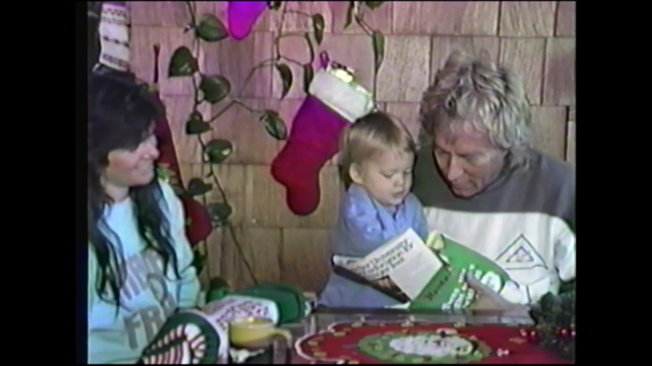 Christmas 1987 - Dick Sutphen & Tara Sutphen