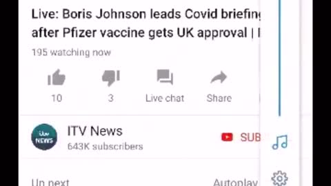 Boris Johnson describes the VACCINE